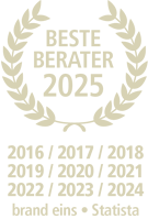 brand eins – Beste Berater 2016, 2017, 2018, 2019, 2020, 2021, 2023, 2024, 2025