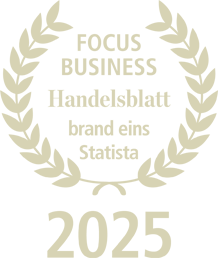 Auszeichnungen 2023: Handelsblatt, FOCUS BUSINESS, brand eins - statista